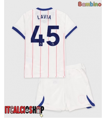Chelsea Romeo Lavia #45 Terza Maglia Bambino 2026-27 Manica Corta (+ Pantaloni corti)